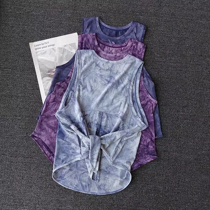 

Спортивный жилет, женская быстросохнущая свободная футболка для бега, топ для фитнеса, рубашка для йоги без рукавов, красивая дышащая сетчатая футболка сзади