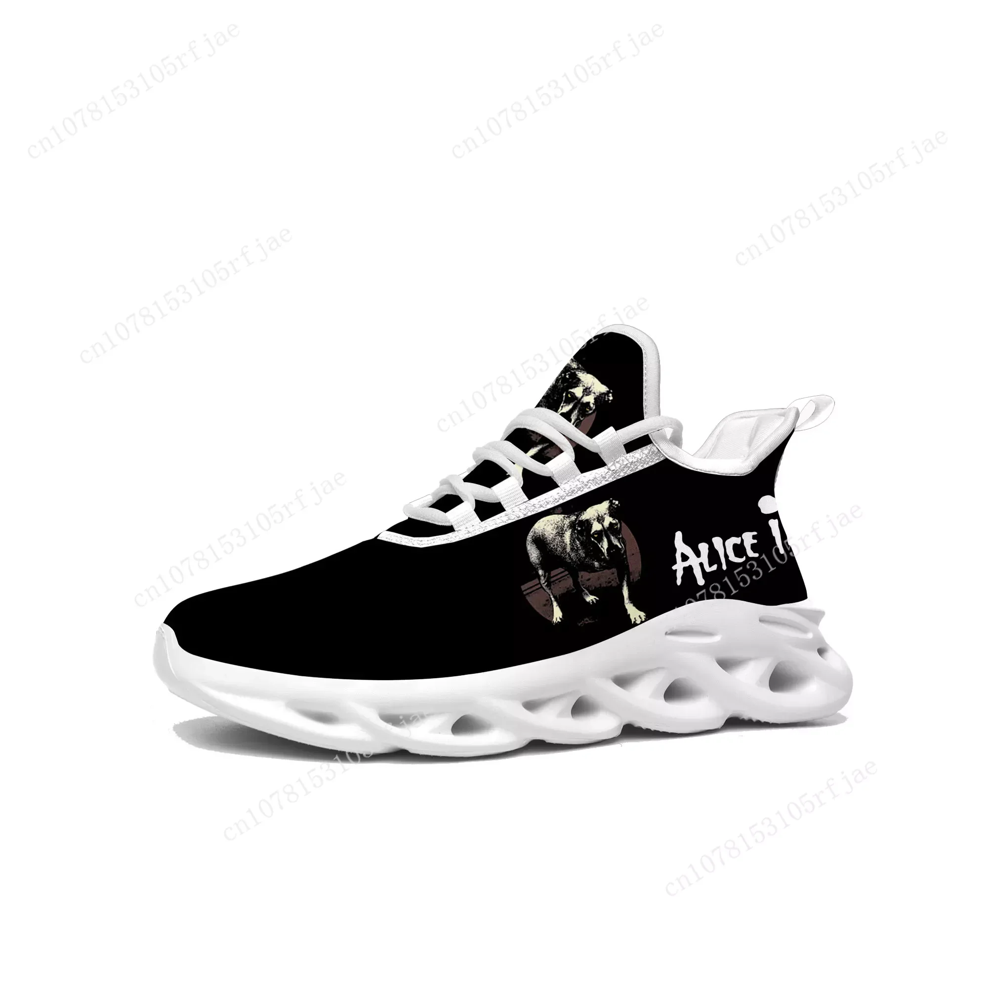 Alice In Chains Rock Band Flats Sneakers Mens Womens Popular Sports Running Shoe Sneaker Lace Up Mesh Footwear Tailor-made Shoe