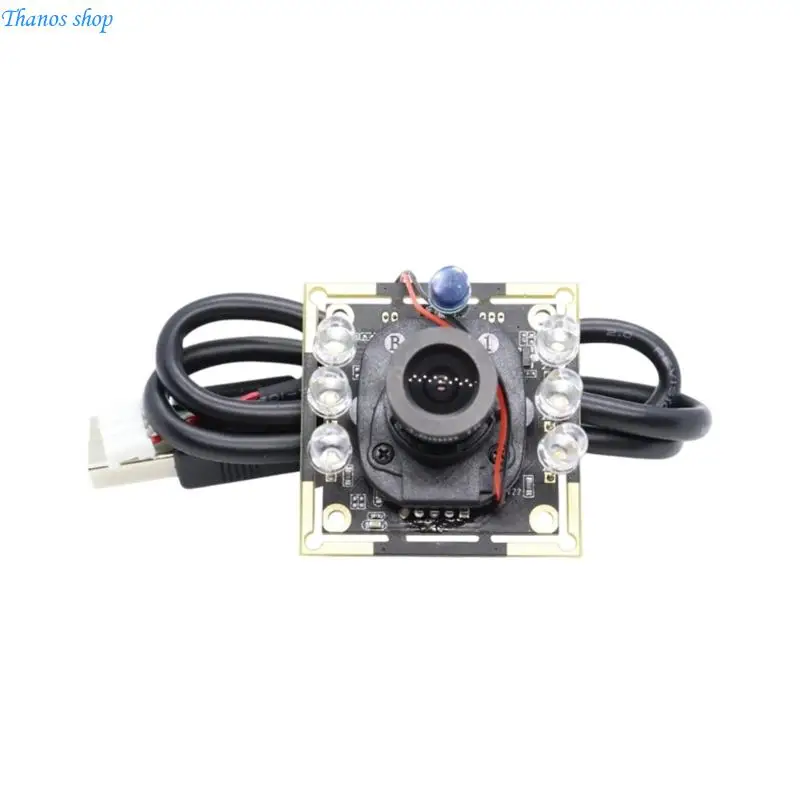 Night Visioned Camera Module 6 850nm LEDs Lights High Resolution 720P Lens X37A
