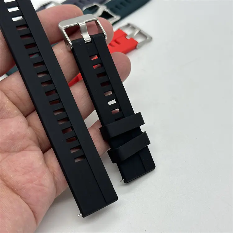 20mm 22mm watch band for Samsung Galaxy watch 7 6/5/pro/4/6 classic/Active 2 Silicone Sport bracelet huawei gt 4-3-pro-2-2 strap