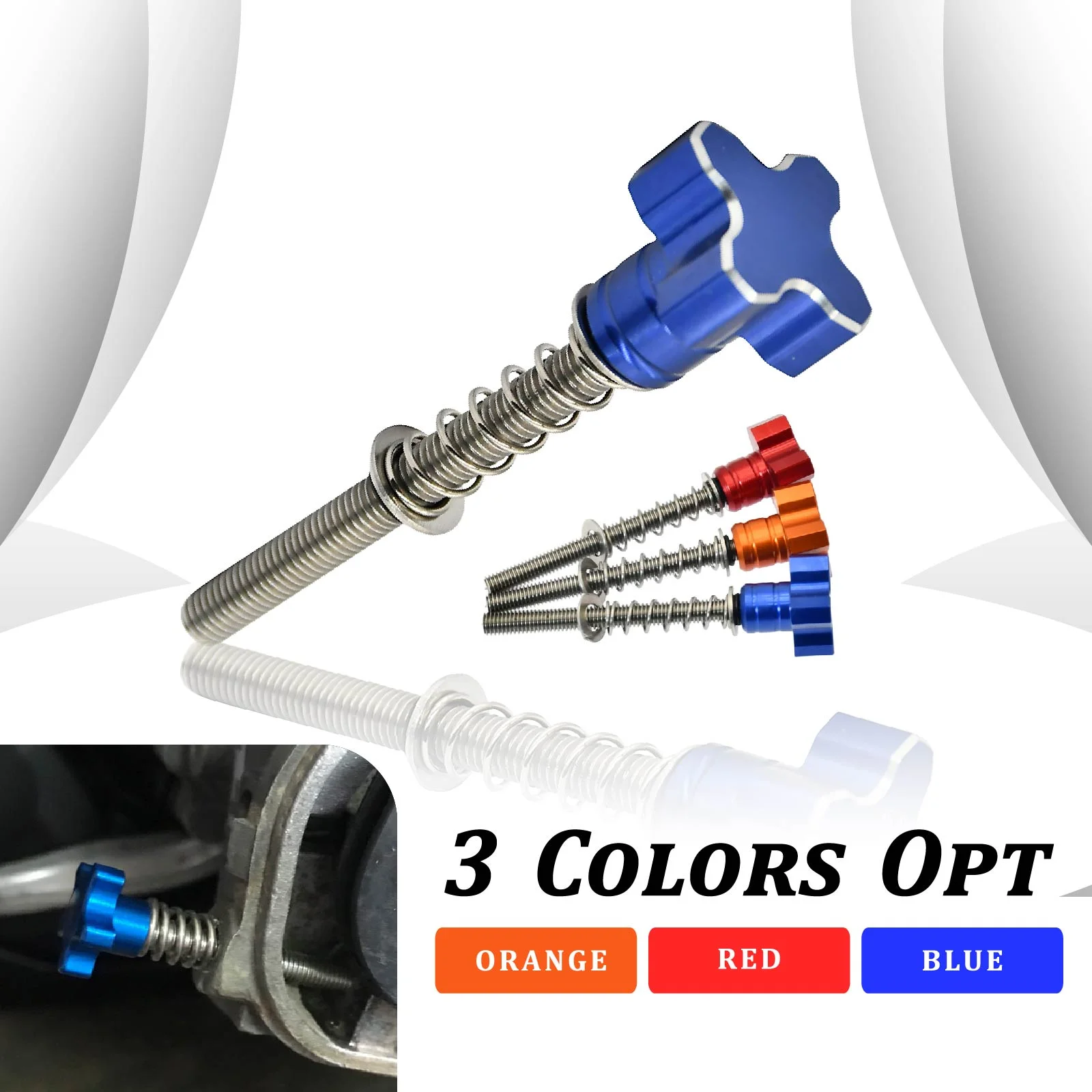 For KTM XCW EXC TPI Motocross Fuel Idle Speed Adjuster Screw 250 350 2018-2022 XCW150 TPI EXC250 EXC350 XCW250 XCW350 Dirt Bike