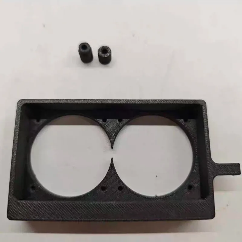 

3D Printed 4010 Cooling Fan Bracket for KM Dodge RAM 1500 1/8 RC Truck Crawler | High Strength PETG Carbon Fiber Mount Holder