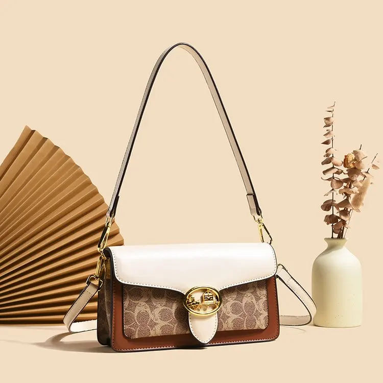 

2026 New Minimalist Fashion Women's Bag, Elegant High-End Texture Shoulder & Crossbody Bag, Vintage Handbag