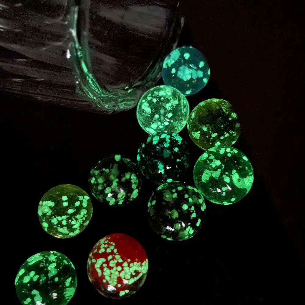 Machine à boules rebondissantes de 16mm, remplissage de décoration pour la maison, jeux de marbre, perles, petits billes, billes de verre, boule de verre lumineuse, Machine à flipper