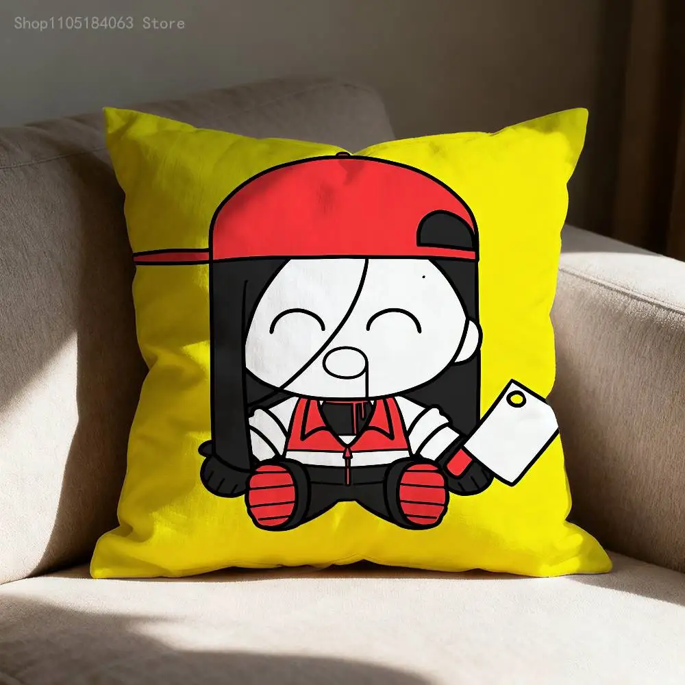 يي شي المغني اللحوم فتاة كيس وسادة ل أريكة ديكور سيارة مكتب غرفة الطباعة غطاء الوسادة الزينة والحامي