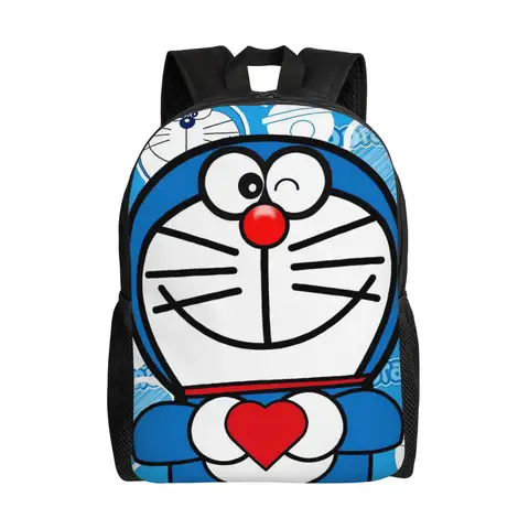 Doraemons  Backpack  Aesthetic Backpacks Women Sport Large High School Bags Designer Rucksack