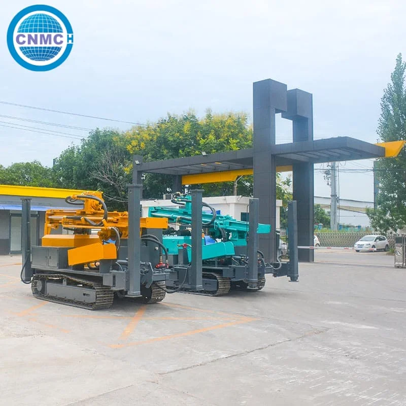 Crawler Water Well Drilling Rig Rotary Water Drilling Machine Deep Well Drilling Equipment 680m Rock Stratum Water Boring