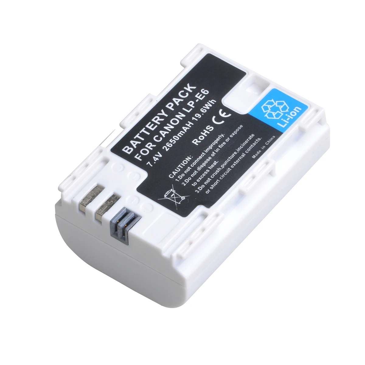 LP-E6 Аккумулятор и зарядное устройство LP-E6N для Canon EOS 60D, 6D, 5DS R, 70D, 7D, 80D, 90D, R6, M6 Mark ii, R7, R100, 5D Mark iii