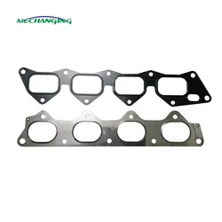 4G63 4G63T FOR MITSUBISHI ECLIPSE GALANT EAGLE TALON Coupe Intake And Exhaust Manifold Engine Gasket Auto Parts