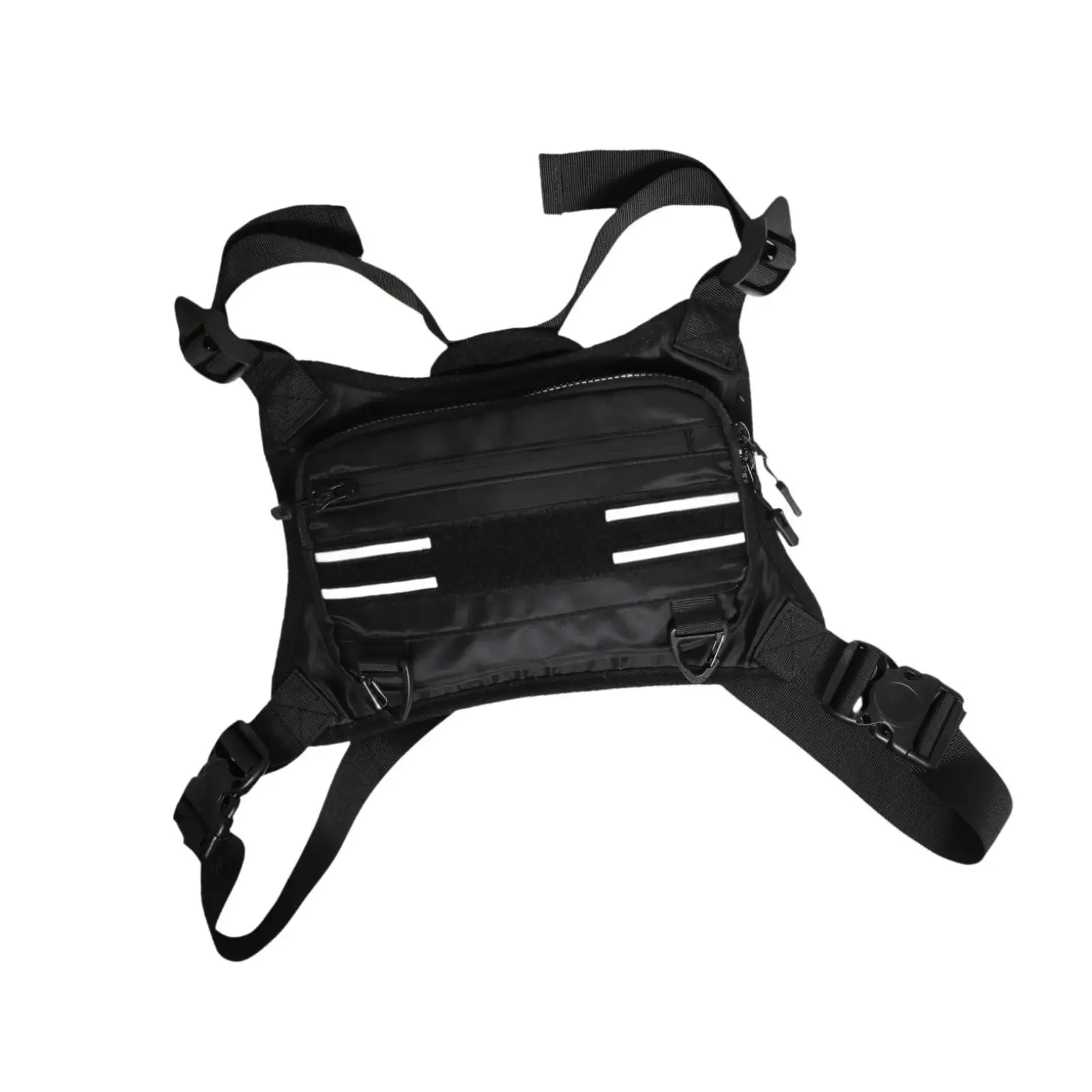 Multi Compartment Chest Pack for Men Women Oxford Cloth Utility Sport Hiking Fishing