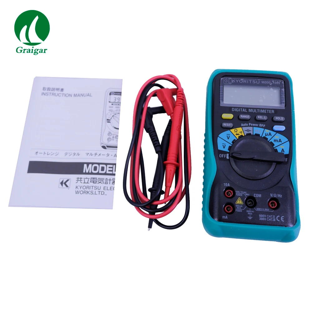 KYORITSU 1009 Digital Multimeters AC DC Tester KEW1009