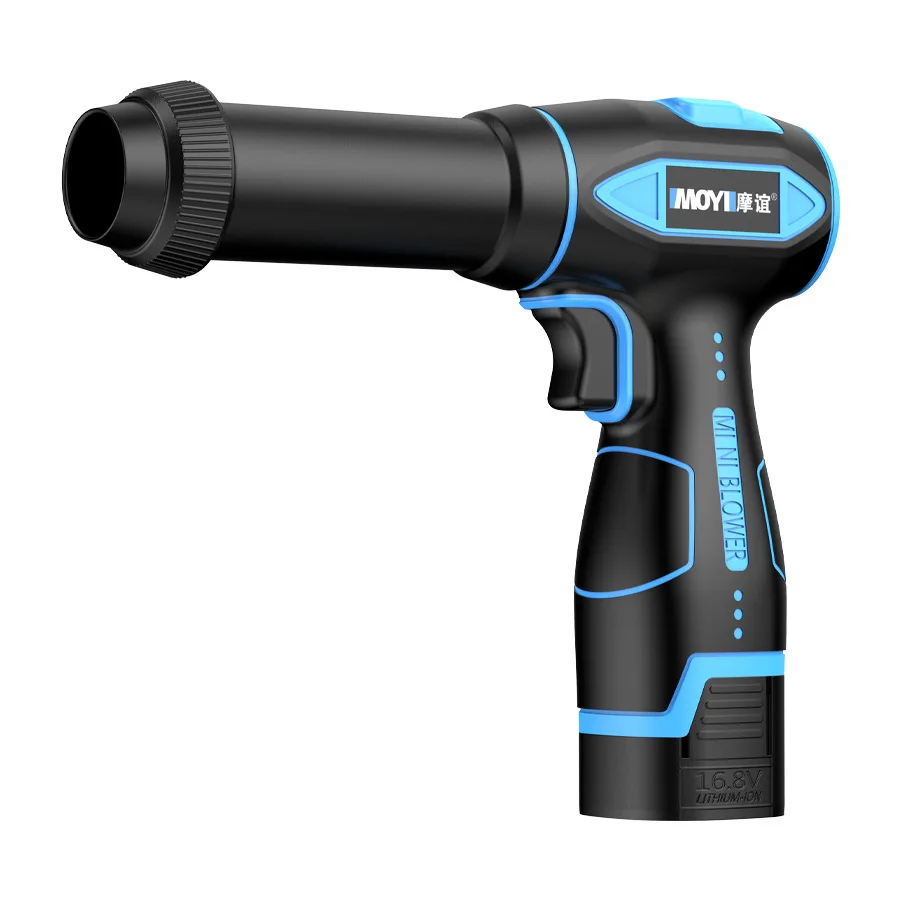 جديد توربو مروحة المنزلية منفاخ الغبار بطارية ليثيوم مجفف الشعر الصناعي عالية الطاقة مروحة عنيفة مجفف الشعر الكهربائي #5