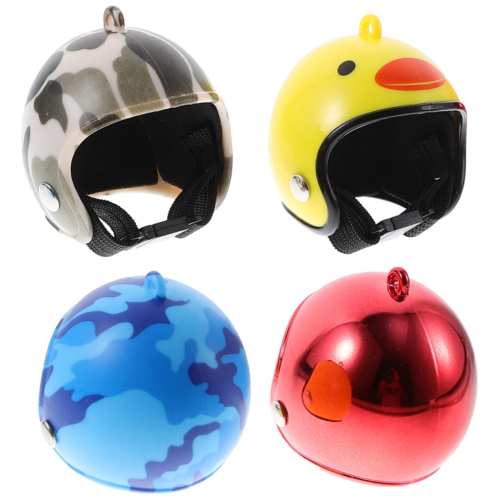 

4pcs Protection Adjustable Chicken Helmets Hen Hats Reusable Pet Chicken Safety Bird Hat Headwear