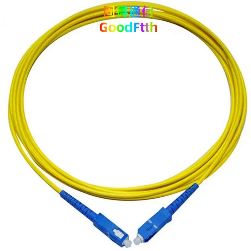 Fiber Patch Cord SC-SC UPC Singlemode SM Simplex Cable 1-100m Jumper