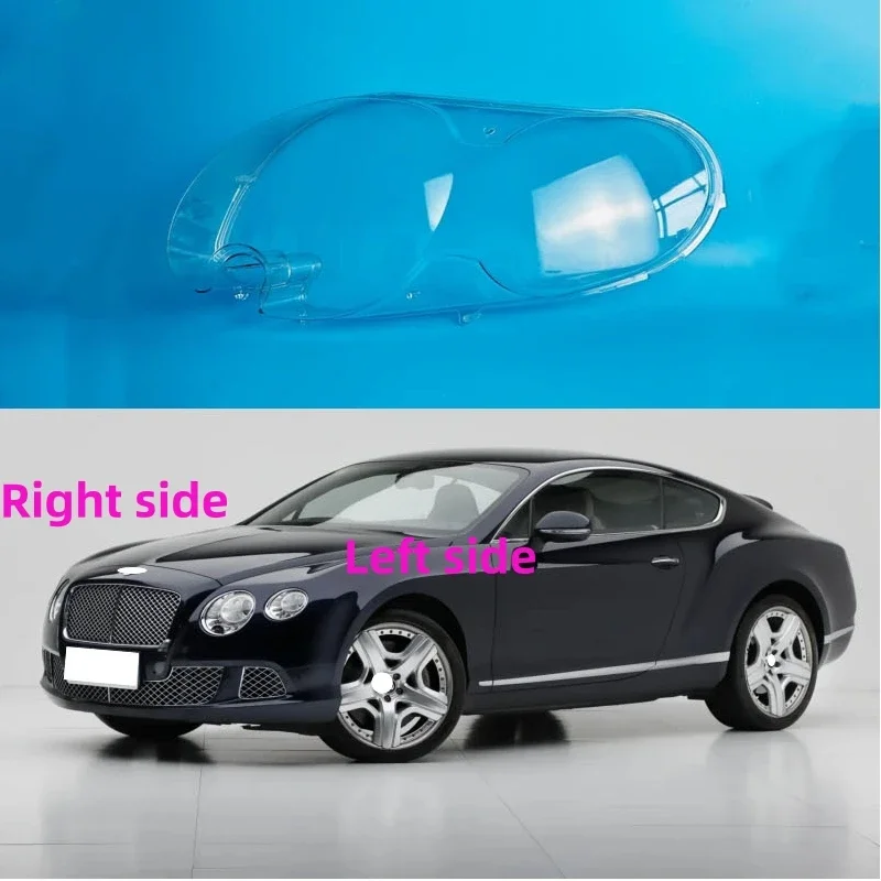 For Bentley Continental GT 2012 2013 2014 2015 2016 2017 Car Headlight Shell Cover Replacement Headlamp Lens Headlight Glass