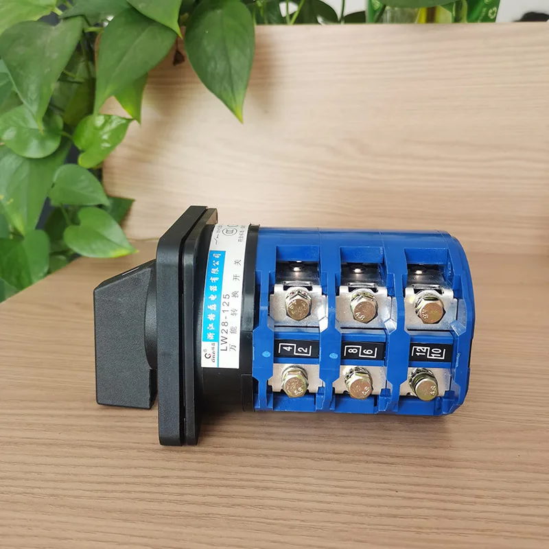 Imagem -03 - Interruptor Giratório Universal da Comutação da Came 3-pole 102 660v 125a Posições