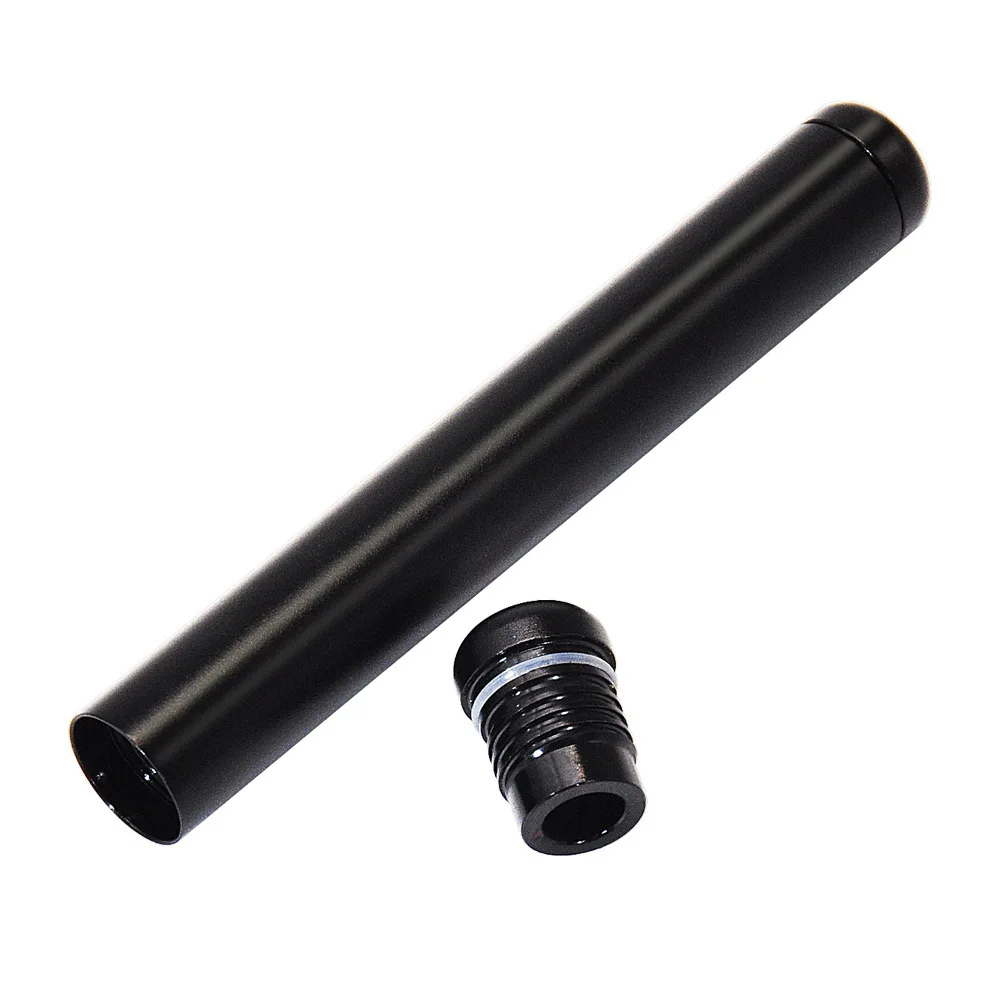 2 قطعة أنبوب معدني تخزين الحاويات 110 مللي متر الملك الحجم حامل محكم مقاوم للماء التدخين اكسسوارات هدية للرجال