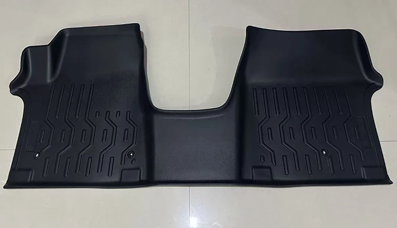 Car Floor Mats for Hyundai Staria 2023 2024 2025 Fuel 9-seats TPE Floor Liners Black Waterproof All Weather Foot Pad Left Rudder