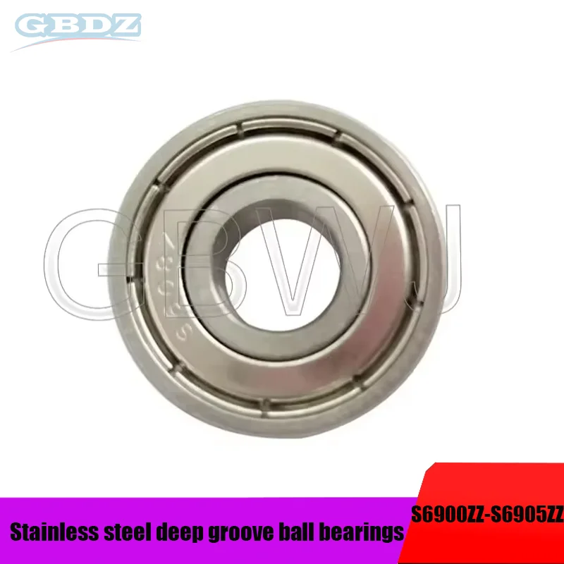 

6900ZZ 6901ZZ 6905ZZ 10*22*6mm 1PCS Bearing 304 /440 Stainless Steel Bearing S6900ZZ Deep Groove Ball Bearings