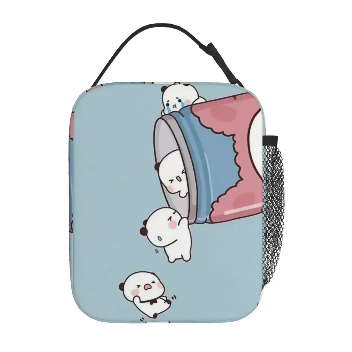 Lunch Boxes Bubu Dudu Panda Bears Merch Food Box Ins Style Thermal Cooler Lunch Box For School