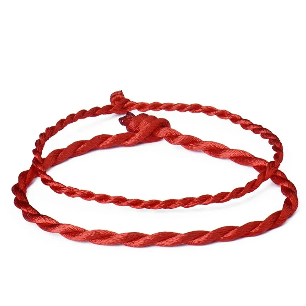 10Pcs/lot New Red Thread String Bracelet Lucky Black Handmade Rope For Women Men 2024 Fashion Jewelry Lover Couple Gifts