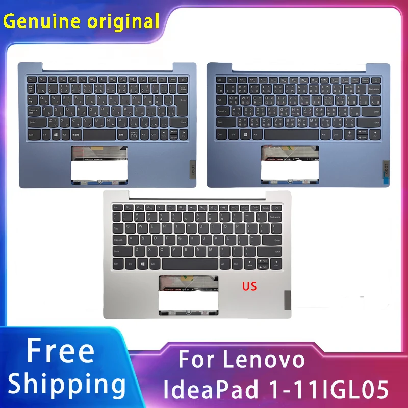 New For Lenovo IdeaPad 1-11IGL05;Replacemen Laptop Accessories Keyboard With LOGO Japanese / Chinese / US