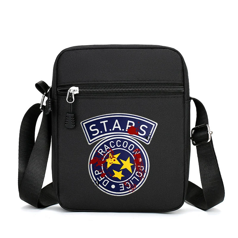 New R-Resident E-Evil Crossbody Bag Umbrella Corporation Casual Shoulder Pocket Oxford Cloth Shoulder Bags Phone Simple Packet
