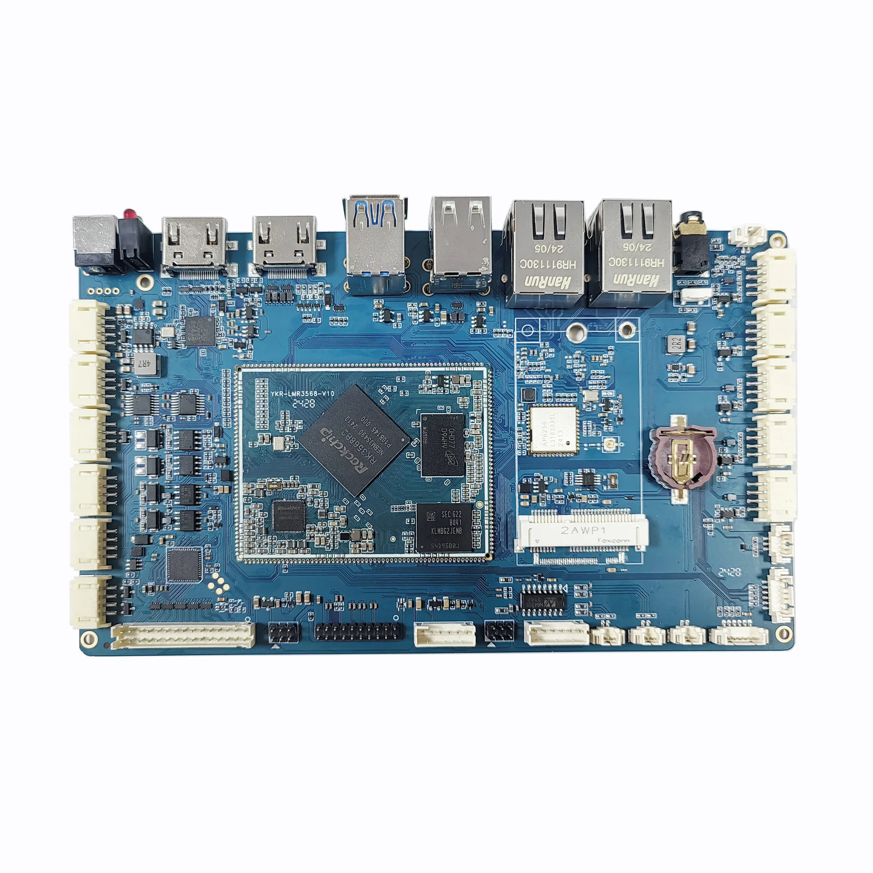

Материнская плата Quad Core Android PCBA RK3568 с поддержкой 4K 1080P, Cortex-A55 Rockchip RK3568, оптовая продажа, 1 ГБ, 1.8ГГц/2.0ГГц