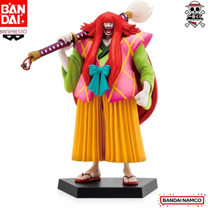 

In Stock Bandai Original Ichiban Kuji One Piece Kurozumi Kanjuro Action Figure Model Doll Brand New Boxed Anime Characters Toys