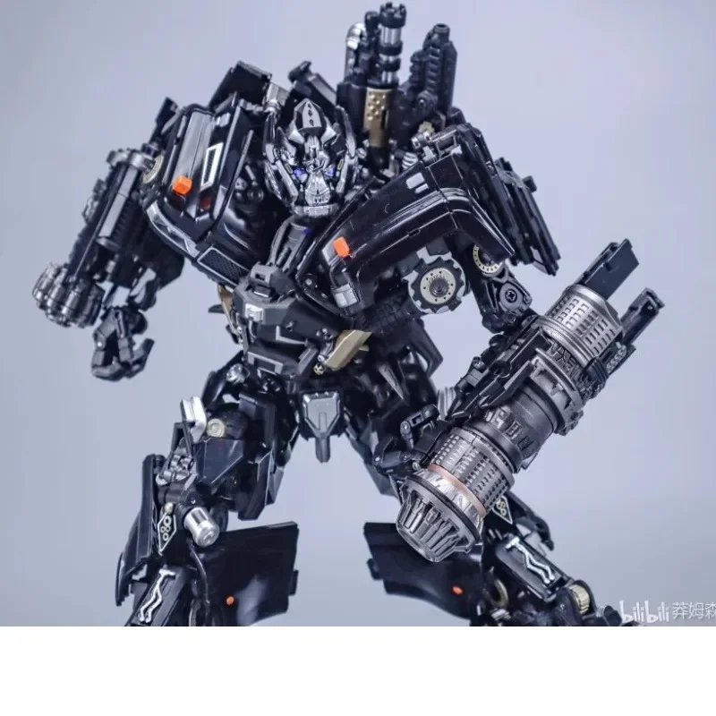 

New Product in Stock MPM-06 Black Iron Pickup Truck Movie Enlarged Alloy Version Deformed Toy Movable Doll Toy Collection Gift