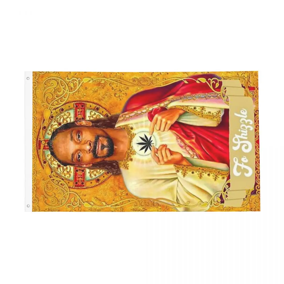 Saint Snoop Dogg Flags Fade Proof Outdoor Banner Rapper All Weather Home Room Dorm Wall Decor 90x150cm