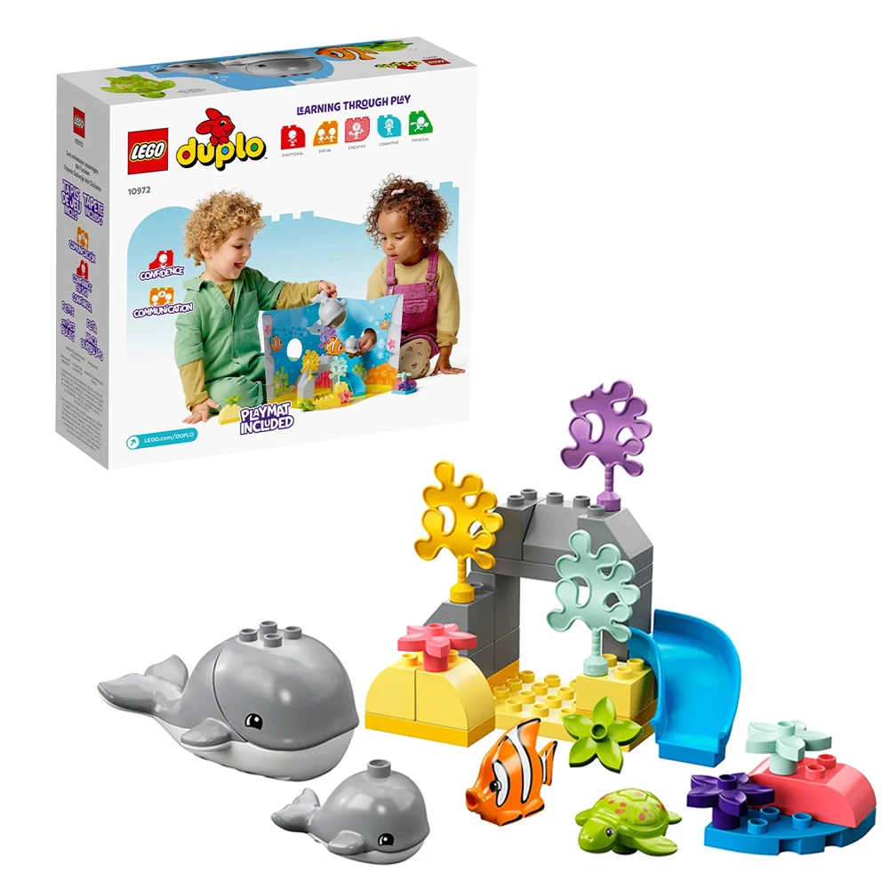 

Строительные блоки Lego Debao серии 10972, морские собранные блоки для дикой природы для мальчиков и девочек, детские игрушки, подарок