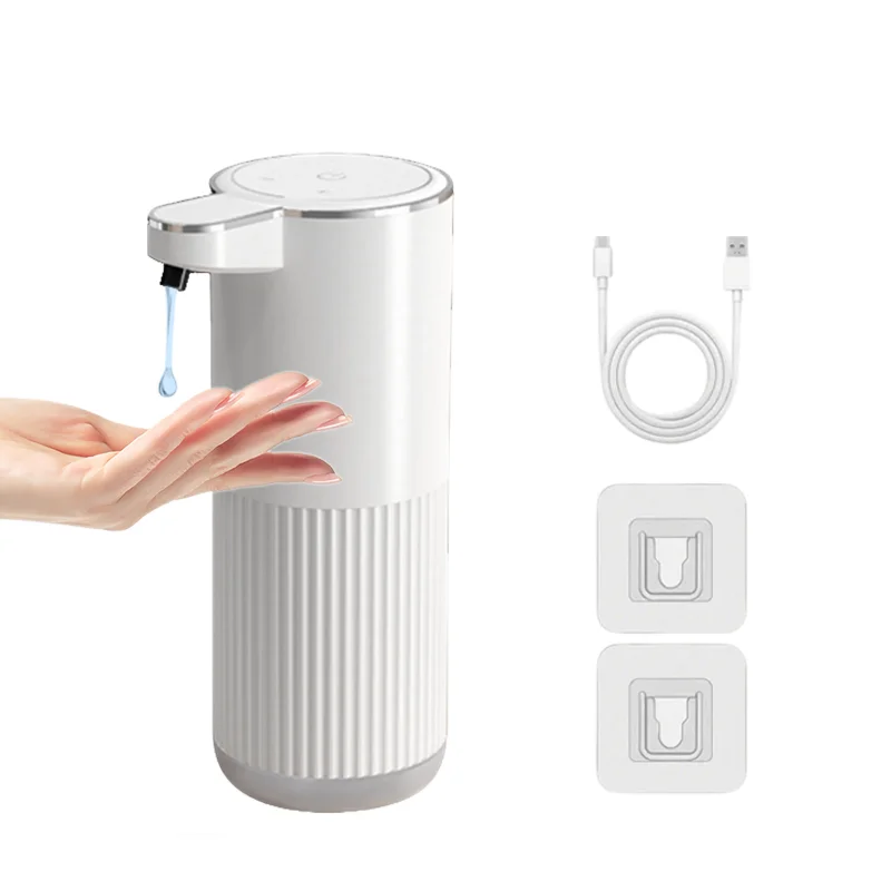 4-Level Adjustable 360ml Touchless Automatic Soap Dispenser, Wall Mount Hands Free Foam/Gel Dispenser - view 5