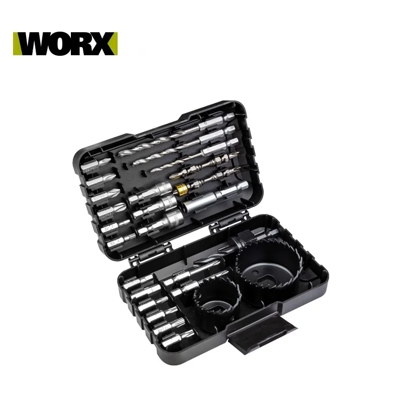 

Оригинальный набор сверл Worx WA1626 с шестигранной головкой Phillips Torx, удлинительный стержень, сверло с поворотной втулкой