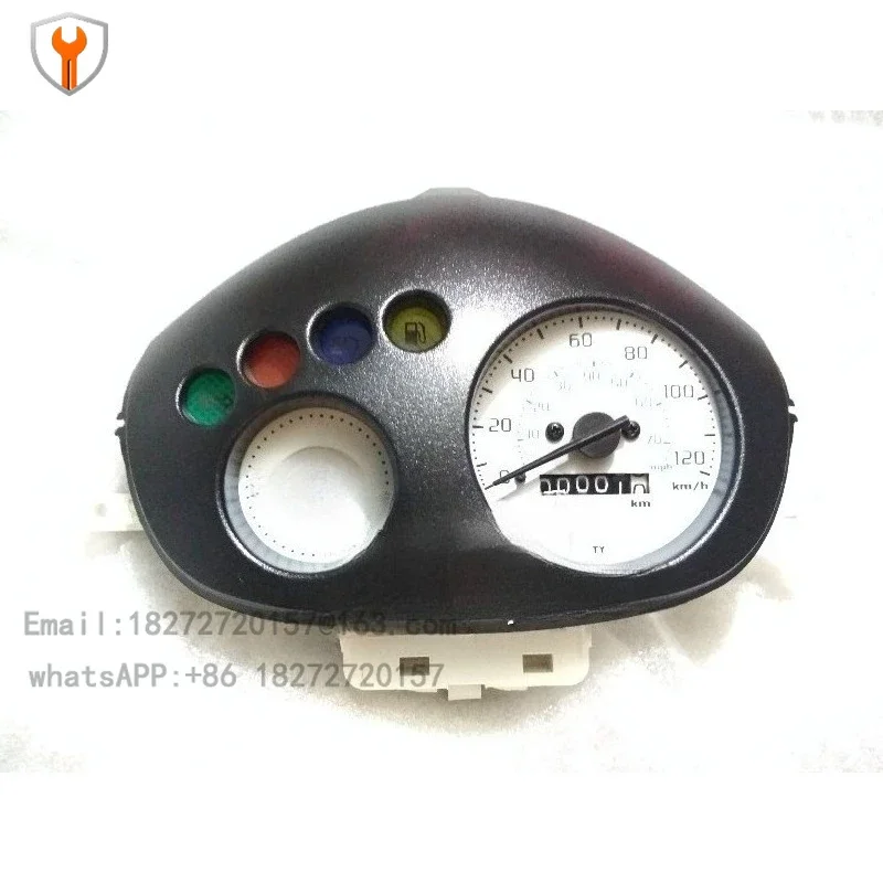 For BYQ100T-E carburetor version instrument assembly, ZI letter odometer - Piaggio accessories lady