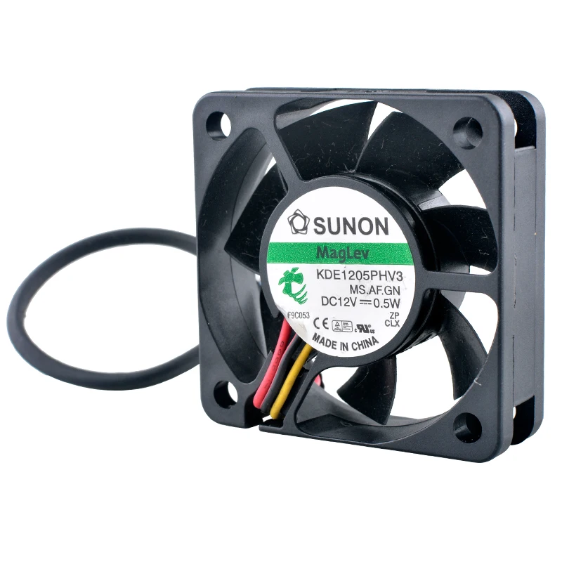 KDE1205PHV3 5cm 50mm fan 50x50x15mm DC12V 0.5W 3pin Quiet axial fan cooling fan for motherboard CP