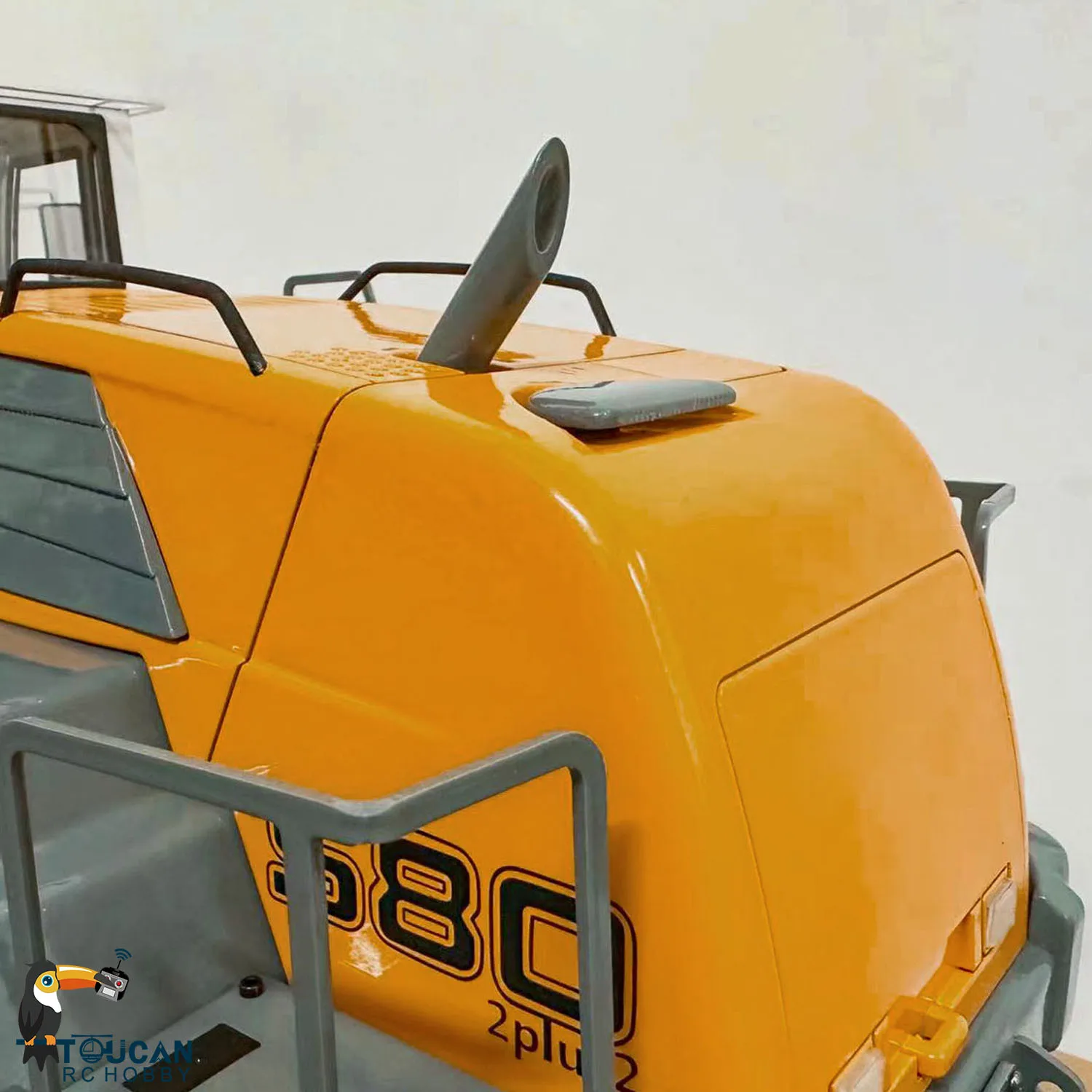 

New JZM 1/14 RC Hydraulic Wheeled Loader 580 Remote Control Construction Vehicles RTR Sound Light Model Toy Toucan I6s Flysky