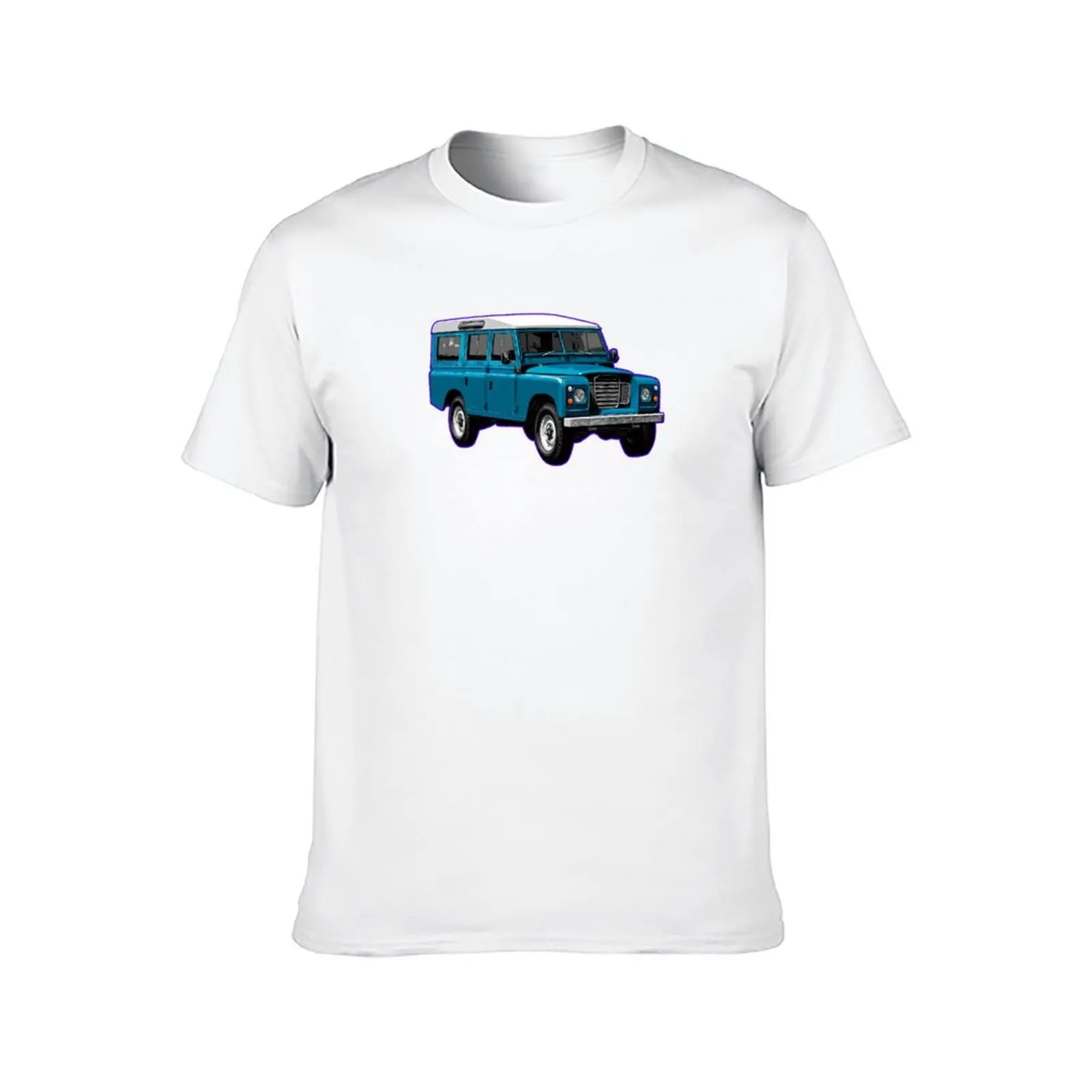 العمل الفني LR RR البريطانية الأصلية الطرق الوعرة 4x4 المحيط الأزرق تي شيرت أنيمي تي شيرت رجل كبير الحجم تي شيرت جرافيك تي شيرت
