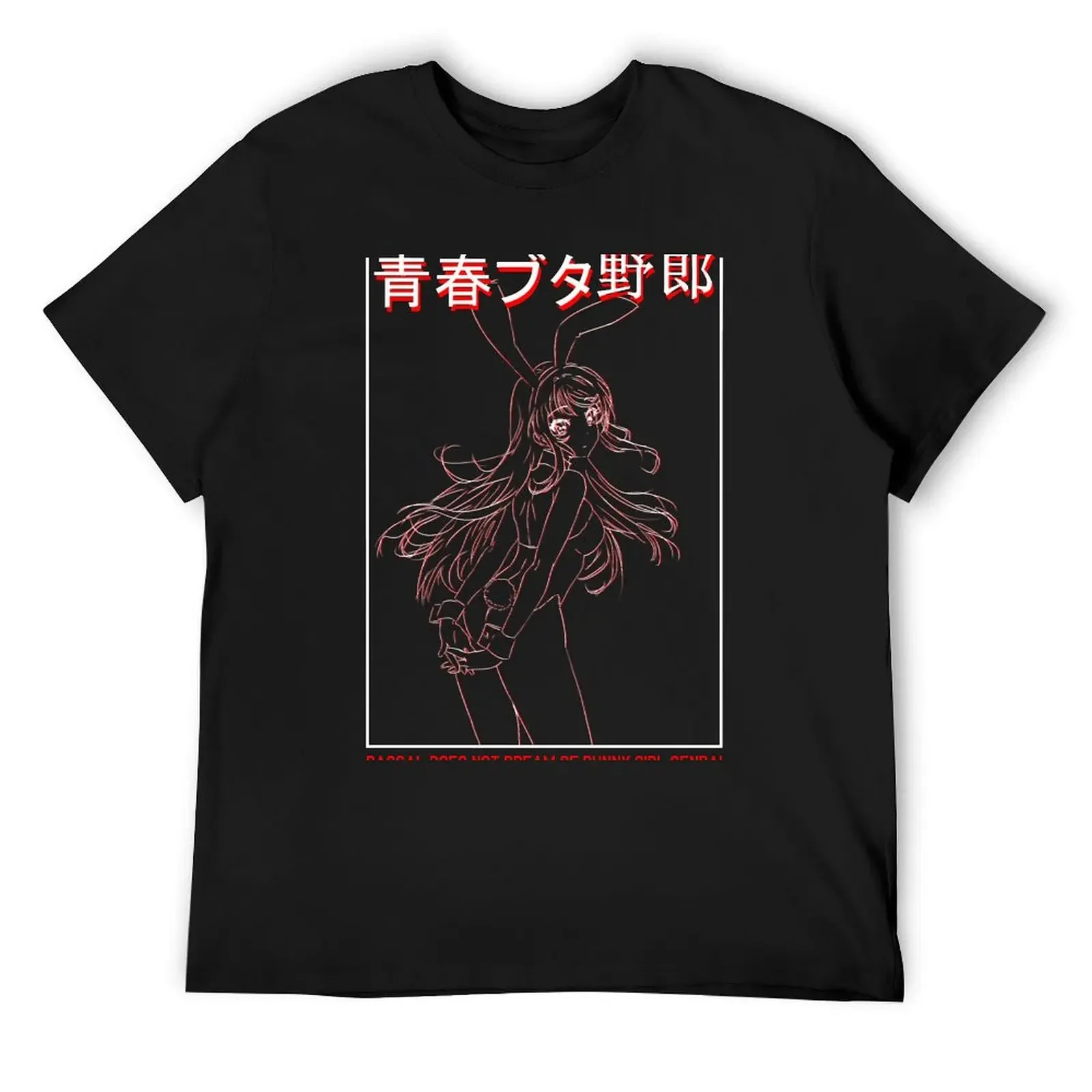 

Bunny Girl Senpai  allbum, tour ,fans ,funny, happy, Anime Lover , hommes ART-DARRELLG T-Shirt clothes fitted t shirts for men