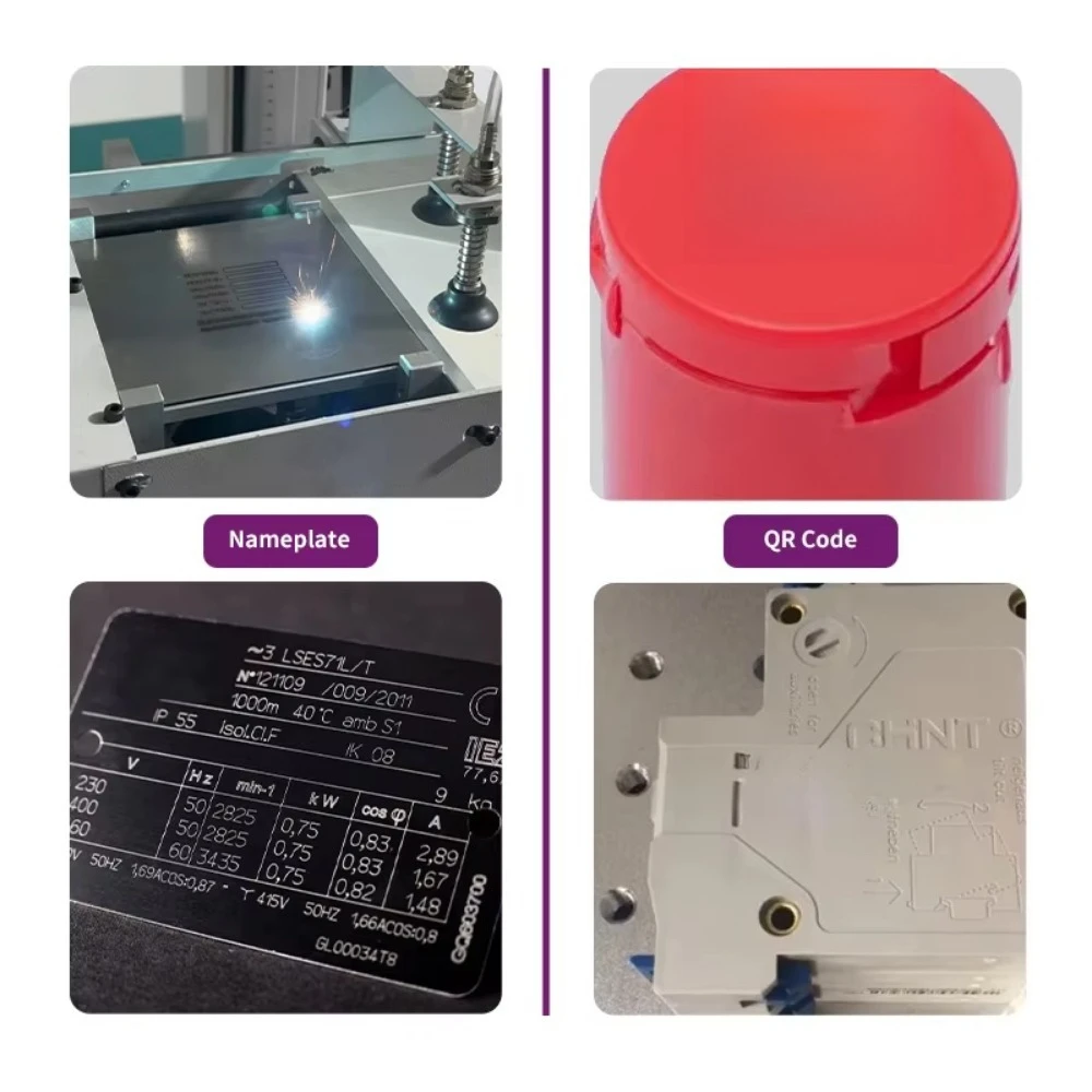 Handheld UV Marking Machine, Portable Industrial Metal and Non-metal Engraving and Coding Printer