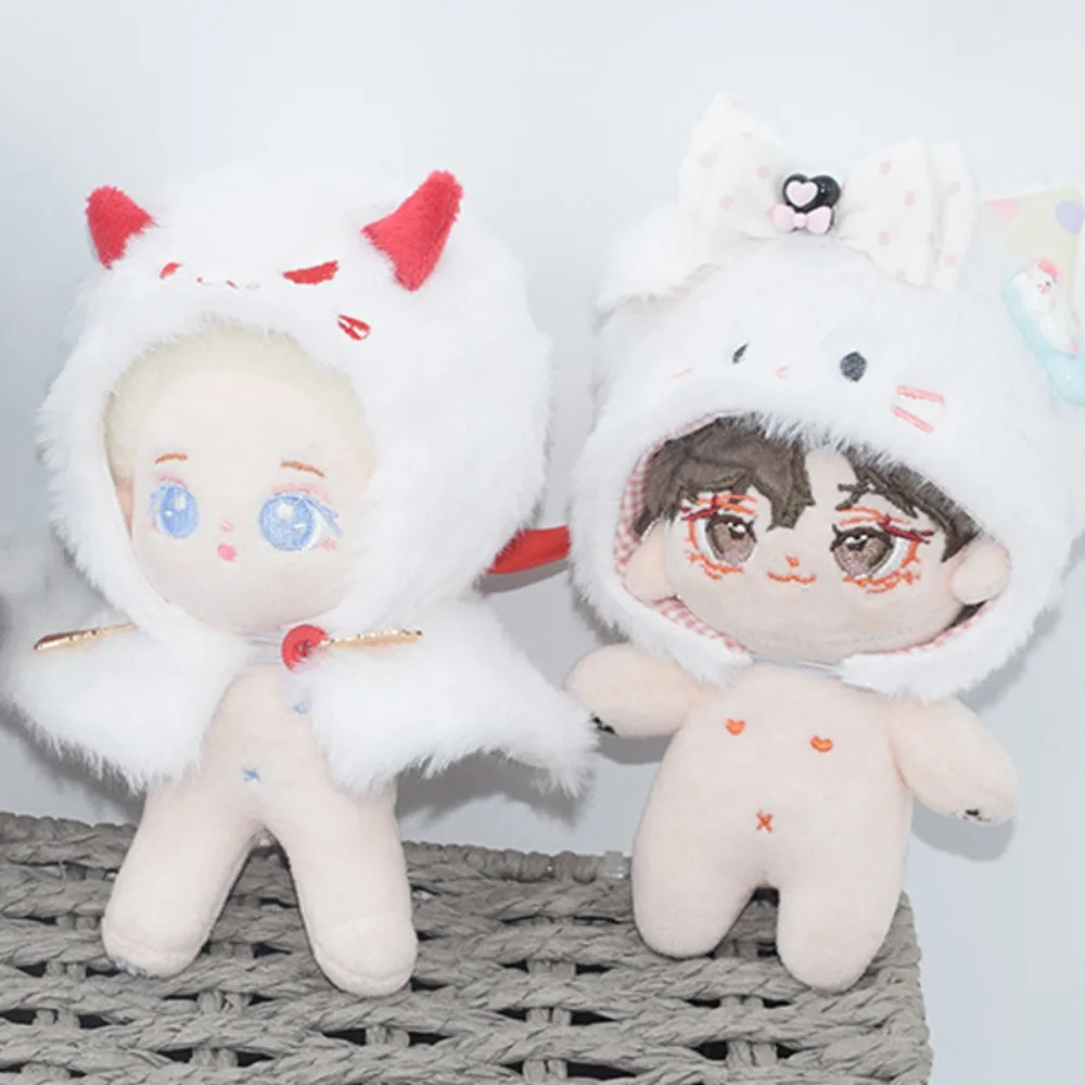 Kindercadeau Mantel 10CM Katoenen Kleding Kat Hoed Vervanging Gevulde Kleding Sjaal DIY Kleding Kleding Meisje Gift