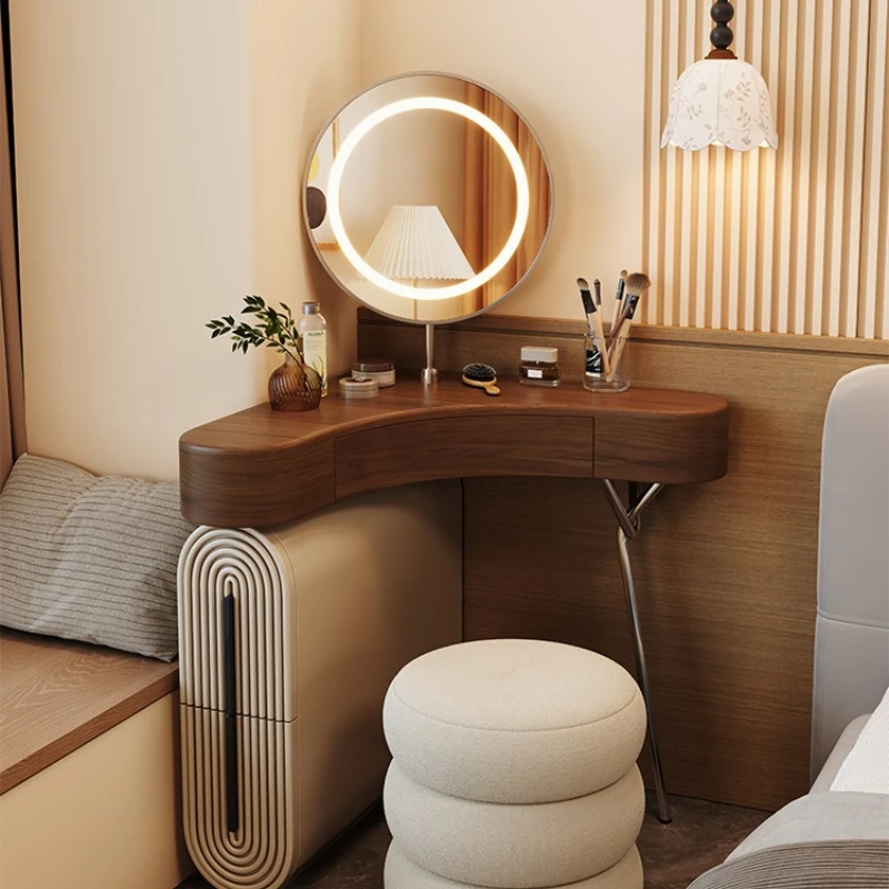 

Medieval solid wood corner dresser storage cabinet, integrated chest cabinet, bedroom small apartment corner triangular