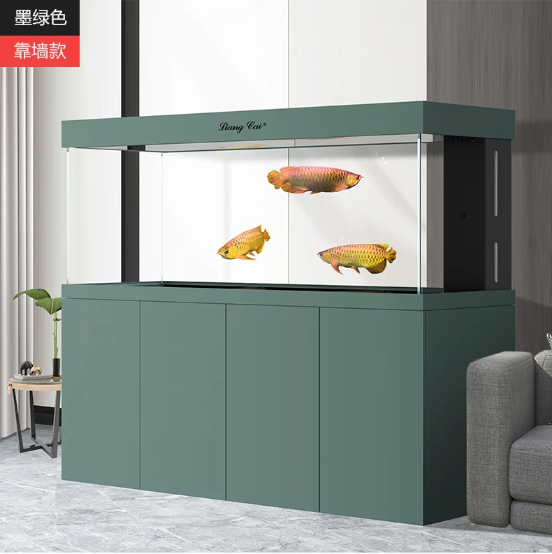 150 Gallon Large Farming Smart Aquarium Tank Glass Fish Tank for Living Room - Image 5