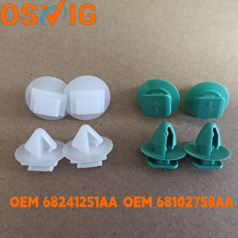 20PCS Rear Wheel Arch and Skid Plate Mounting Clips  OEM 68241251AA 68102758AA  71748293