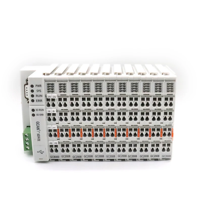 GCAN PLC Programmable Logic Controller with Digital-analog Input And Output Core Module