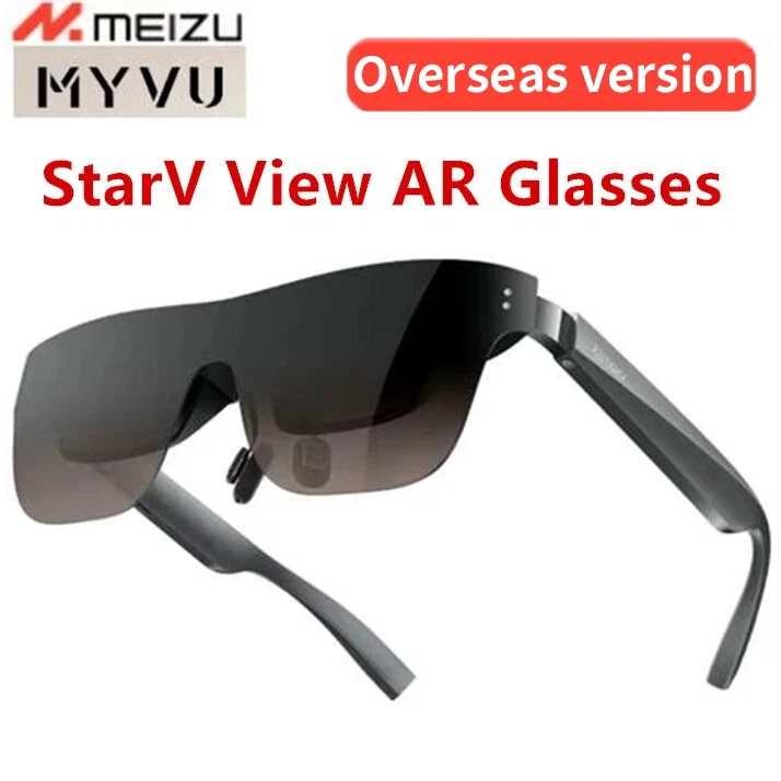 نظارات Meizu MYVU StarV View AR 0 ° ~600 °   نظارات قصر النظر عالية الدقة للعرض بشاشة محمولة AI 3D Max للسينما الخاصة 【الإصدار الخارجي】
