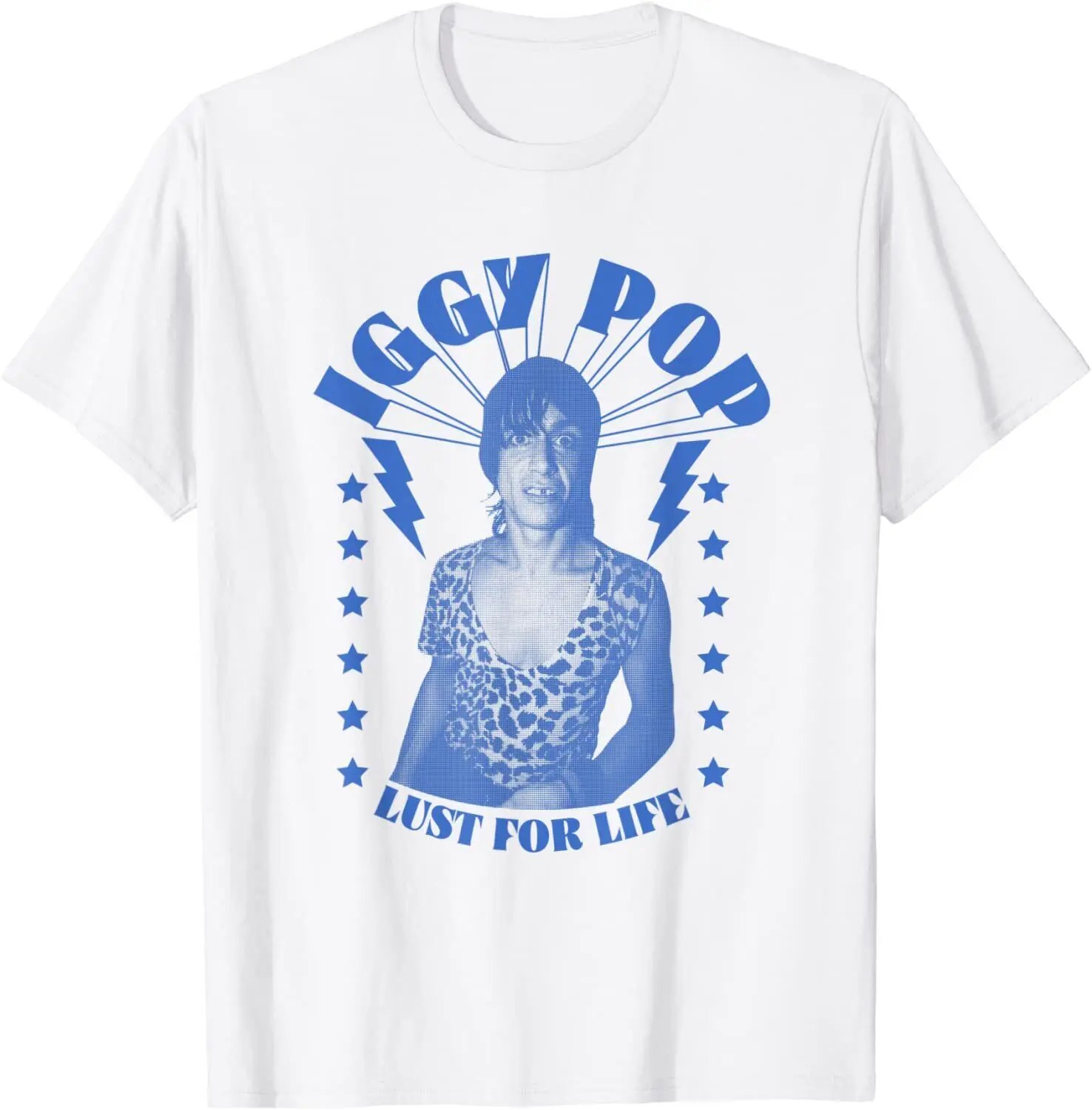 

Iggy Pop Lust for Life White S-234XL T-Shirt C136