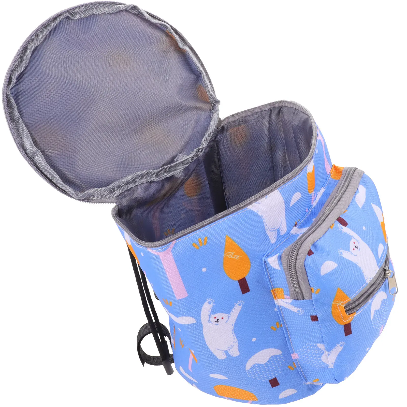 

Baby Diaper Bag Hanging Storage Organizer Portable Nursery Pouch Infant Essentials Bottle Container Travel Mom Bag