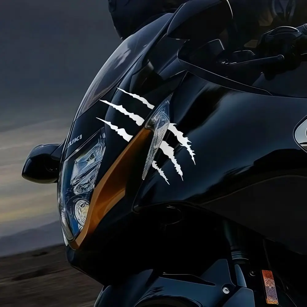 Demon Claw Motorcycle Stickers Covering Scratches Vinyl Helmet Stickers Waterproof DIY Car Vinyl Stickers Vehicle Decoration