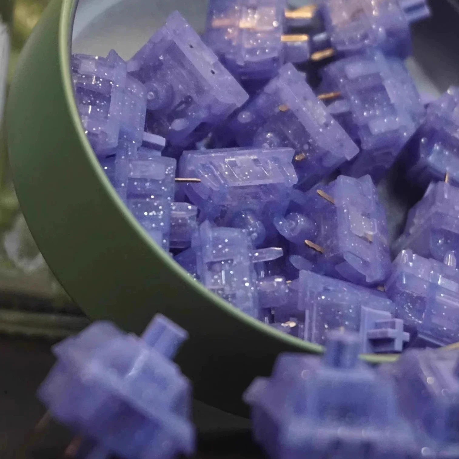 Keygeek x Yihuai Studio Twinkle 스위치 기계식 키보드 DIY 선형 5 핀 37g 42g 작동력